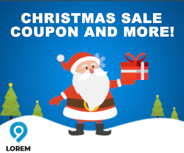 Christmas Sale Offer HTML5 banner Animated Ads